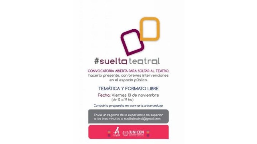 Se convoca a una "Suelta Teatral" para visibilizar el problema del teatro y sus trabadores